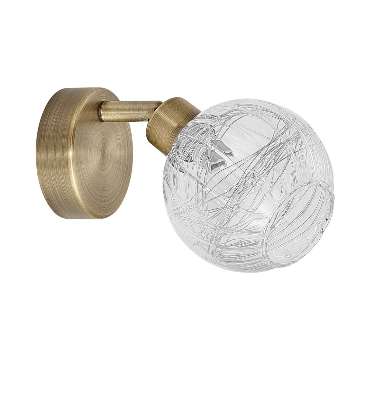 Aplique de pared menta con iluminación cálida y elegante