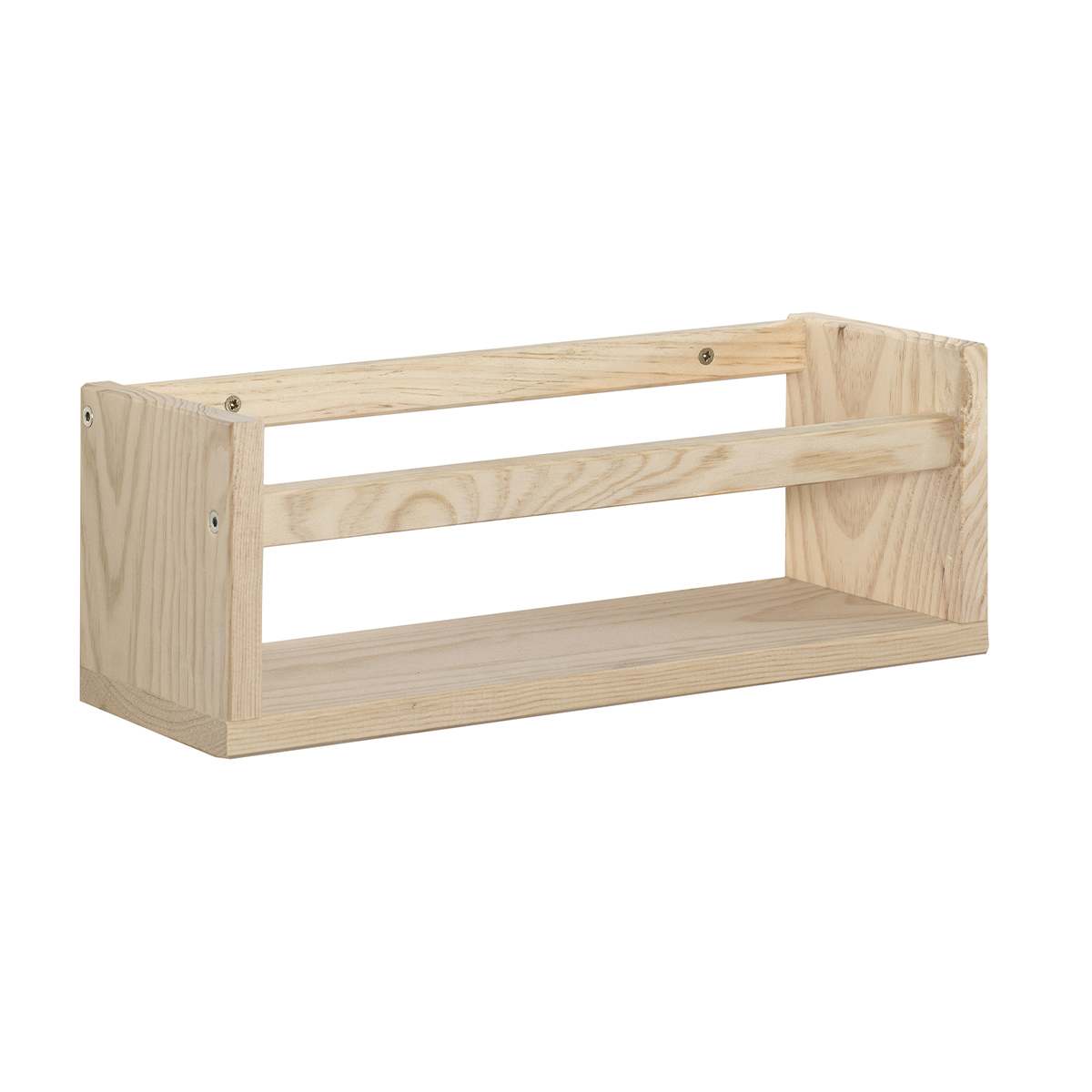 Calicosy - estantería de pared de pino macizo - l40 x h15 cm