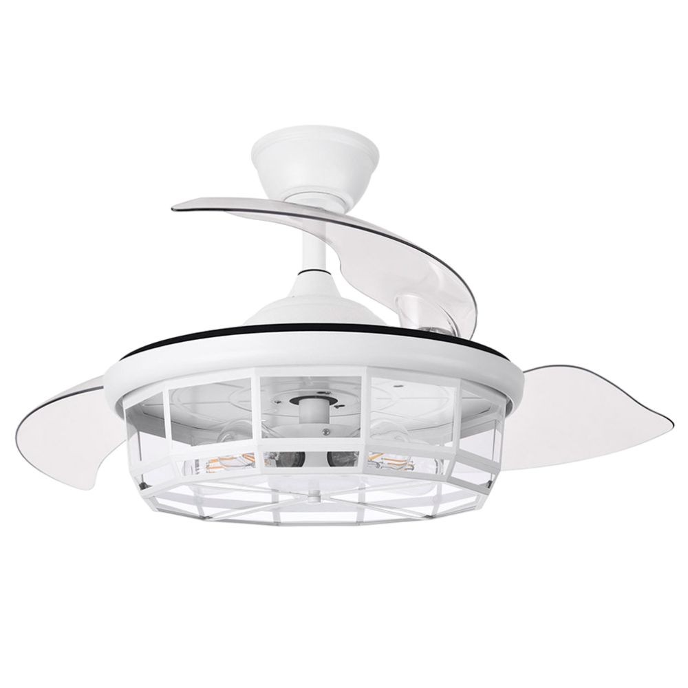 Ventilador de techo "tornado" con control remoto 5xE27 (32w motor dc 45db)