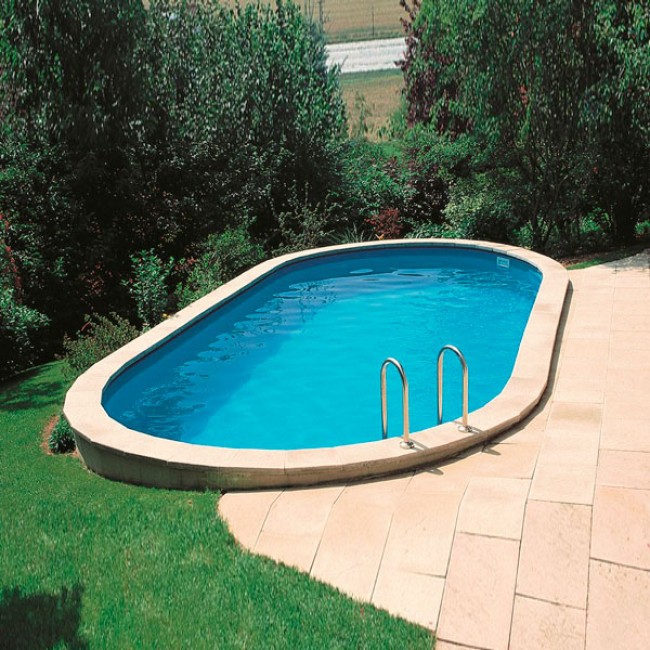 Piscina gre enterrada 700 x 320 x 120 cm