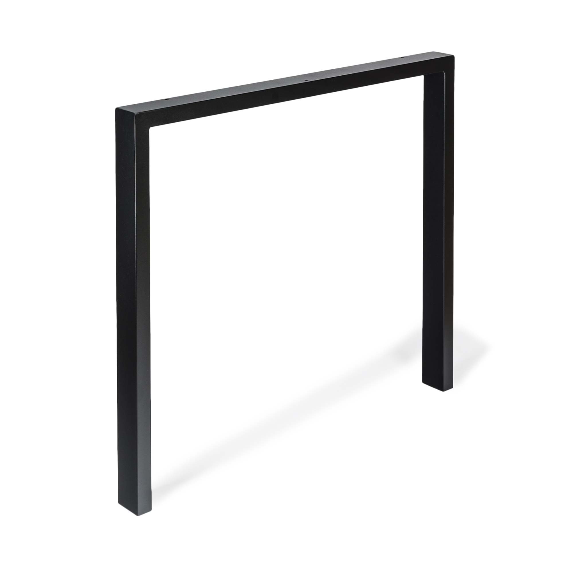 Pata de mesa rei 915 | 780x60x695 mm | negro poro | acero