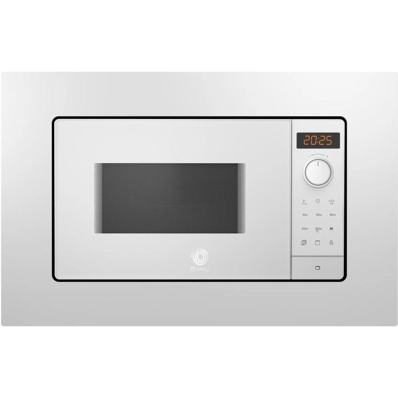Microondas encastrable balay 3cg6142b4 20 l blanco con grill