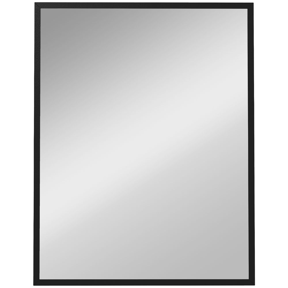Espejo de pared 70x2x90 cm mdf, vidrio Homcom, hogar - decoración