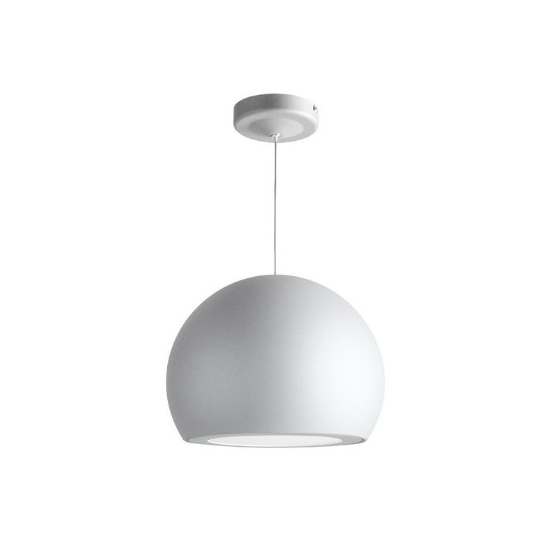 Lámpara de techo LED "zoes" (20w 4000k 1480lm) – gris