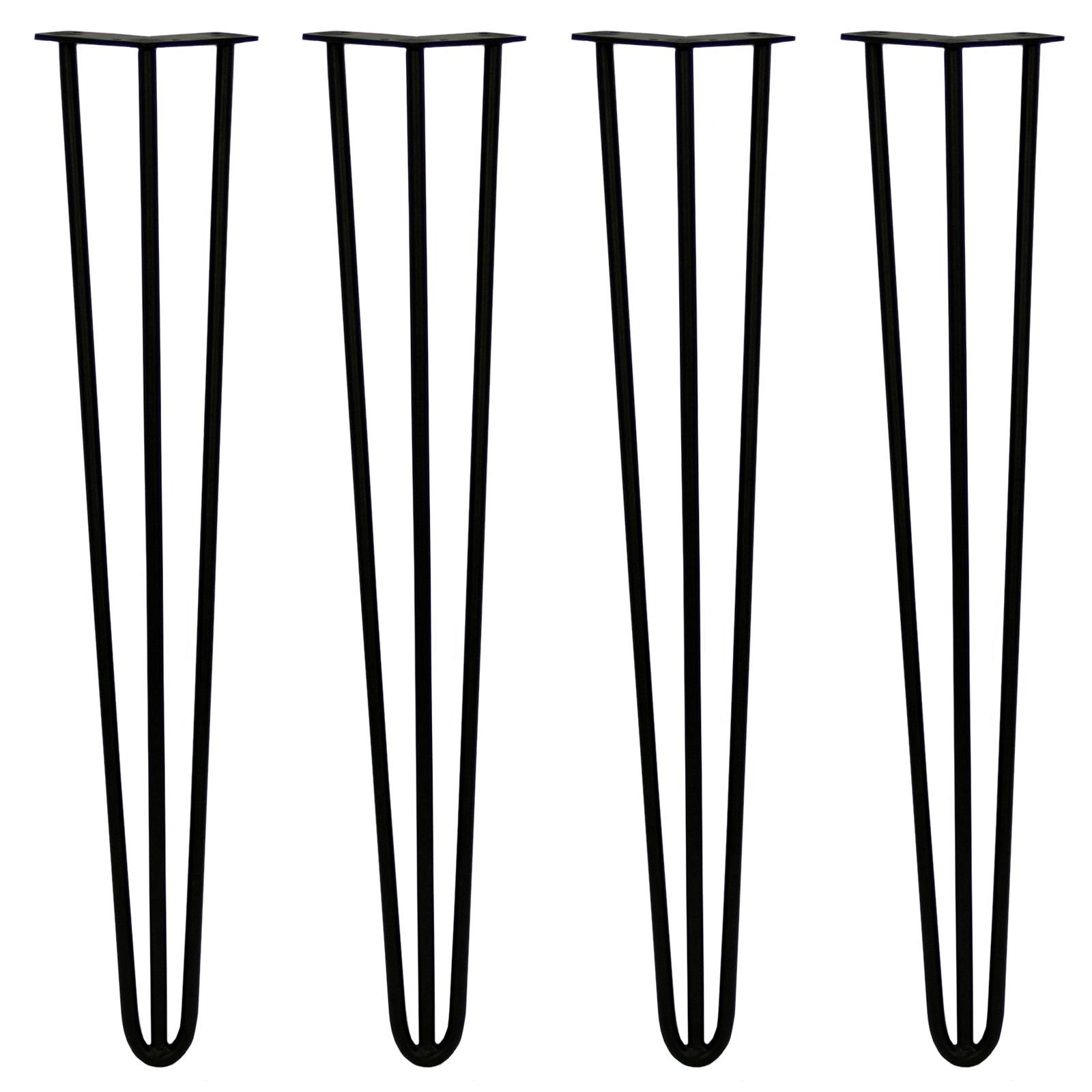 4 patas de horquilla skiski legs 71cm acero 3 dientes 12mm