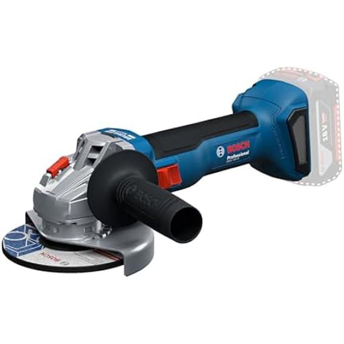 Amoladora angular - Bosch - gws 18v-8 - 125mm - 18v - sin cable