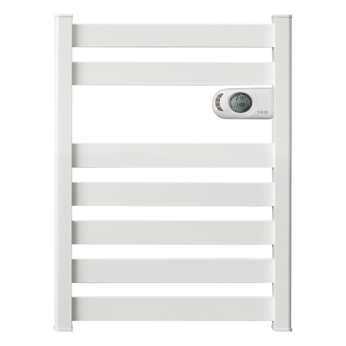 Radiador secatoallas eléctrico de bajo consumo Zinnia (500w) - blanco HJM