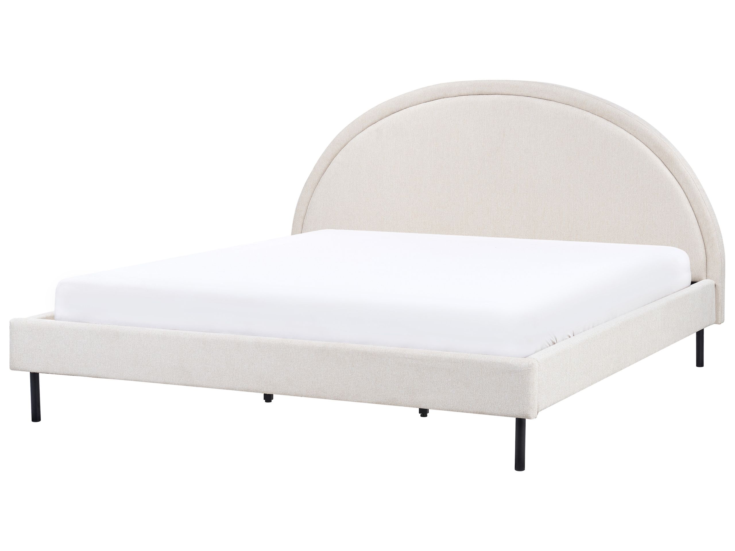 Cama tela margut 180 x 200 cm beige claro