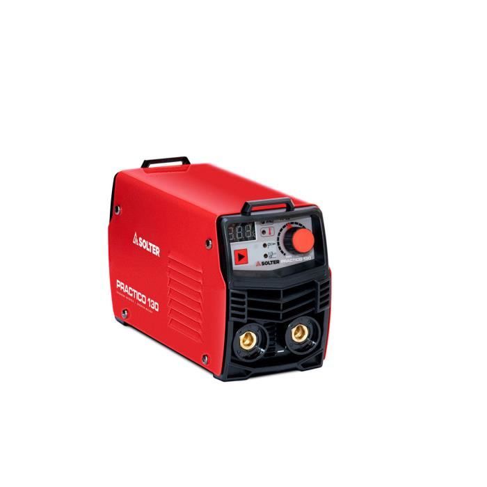 Solter - practico 130, equipo inverter de soldadura