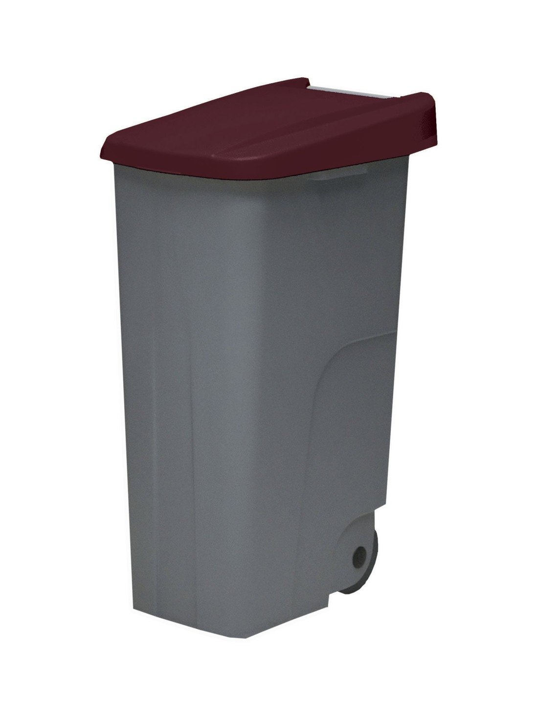 110 l - tapa cerrada | marrón | contenedor de basura denox 65, 85 y 110 -