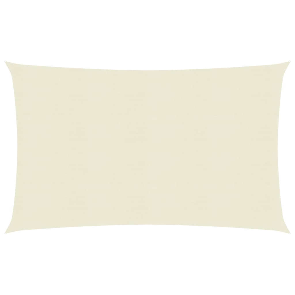 Vela de sombra 160 g/m² crema 3,5 x 5