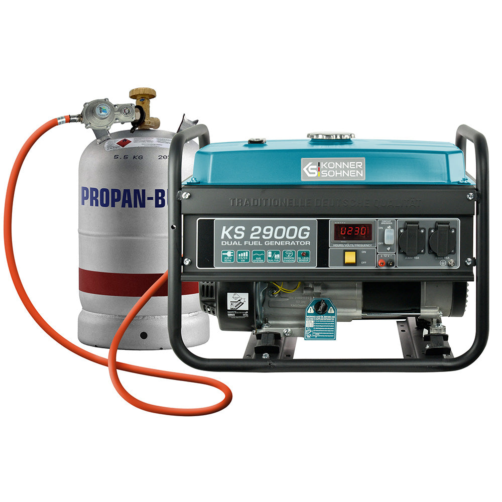 Generador híbrido gasolina y gas Könner & Söhnen KS 2900G monofásico 2900W