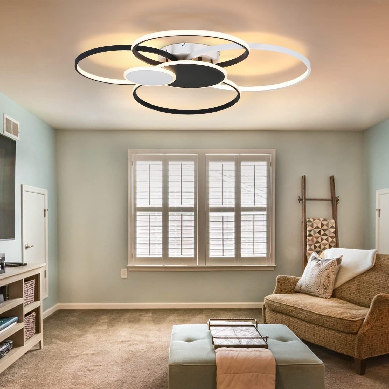 Nettlife plafon de techo LED para sala de estar - plafon de sala de