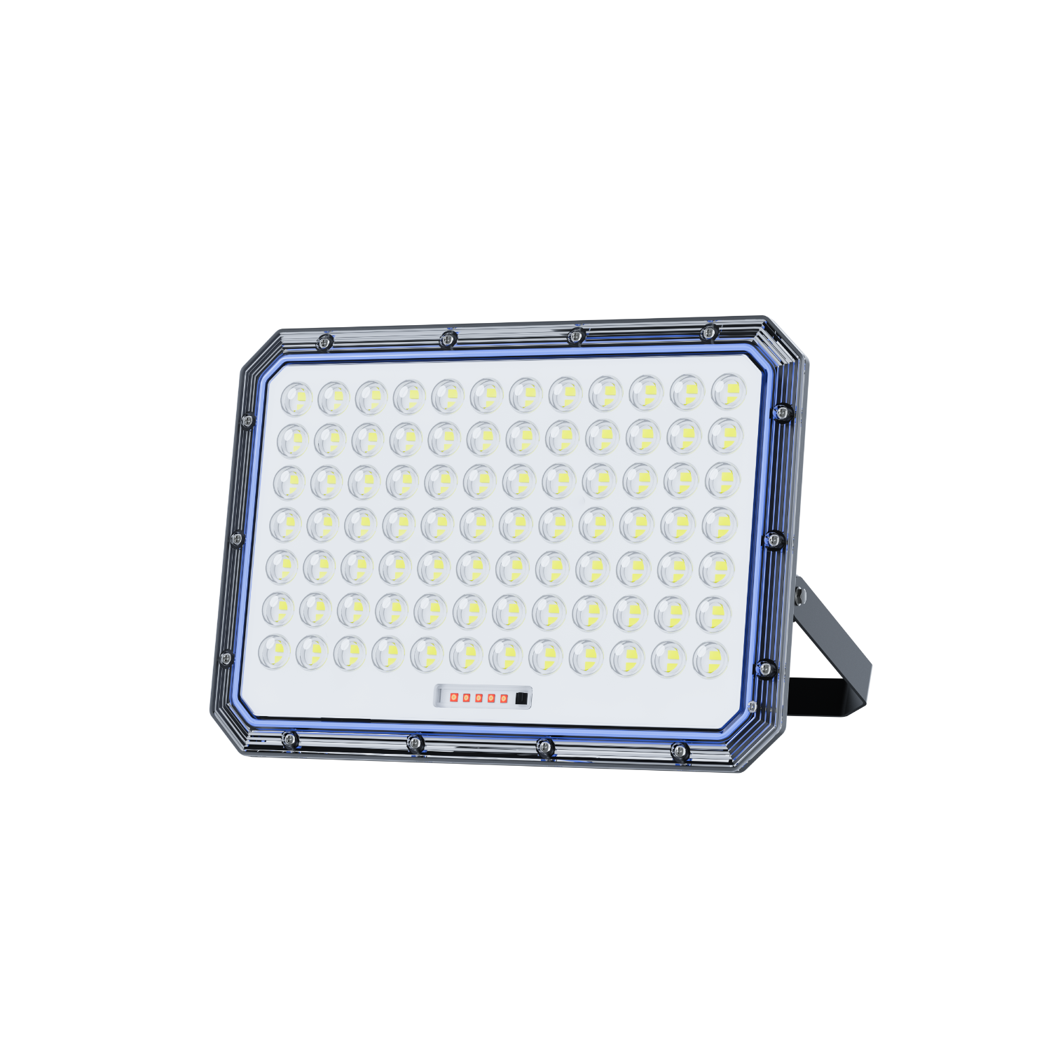 Reflector solar LED alta potencia con panel monocristalino, lifepo4 - 2000w