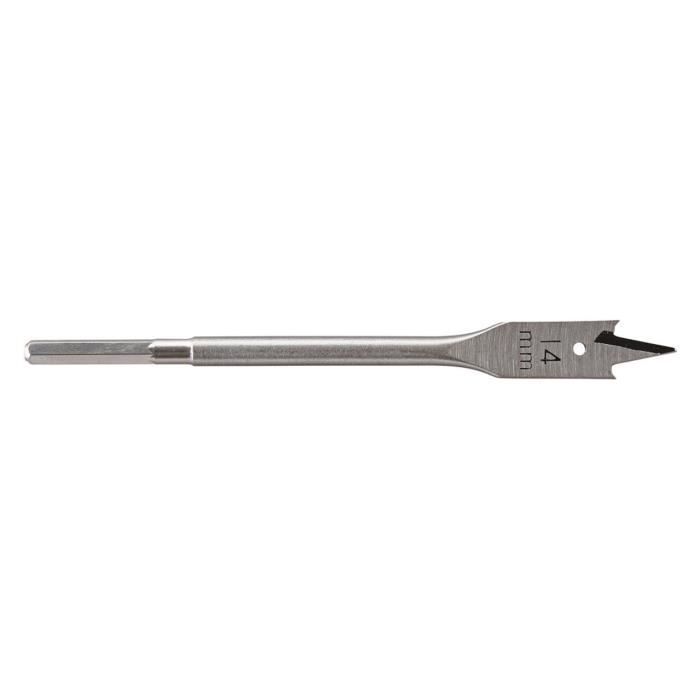 Broca plana para madera - wolfcraft - diámetro 14.0 mm