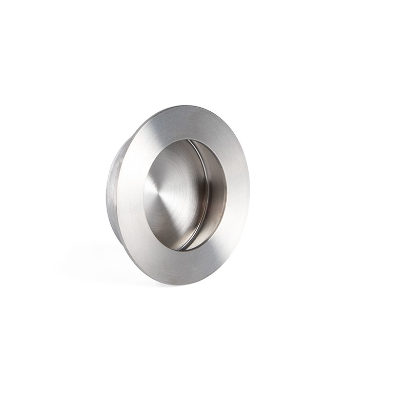 Tirador uñero puerta corredera ø65mm inoxidable inoxidable 304