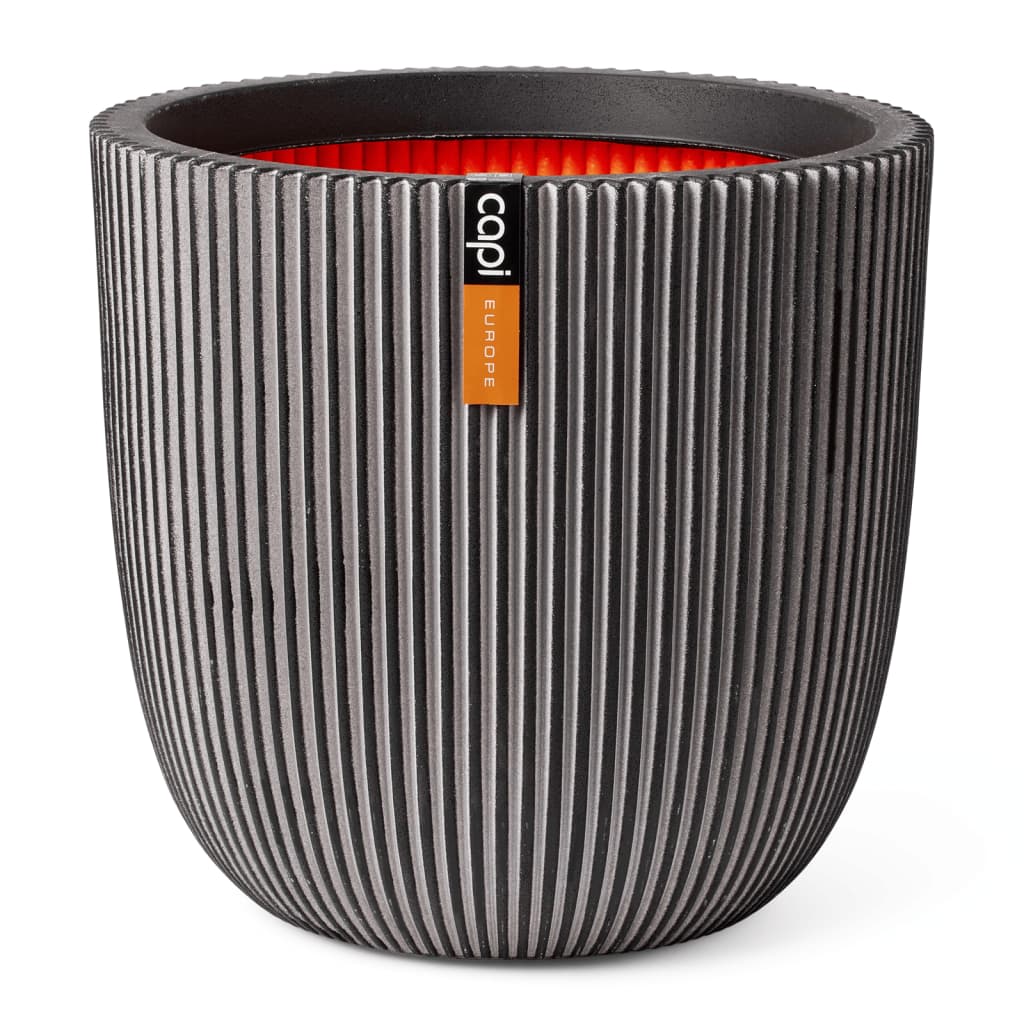 Capi macetero groove gris antracita 43x41 cm