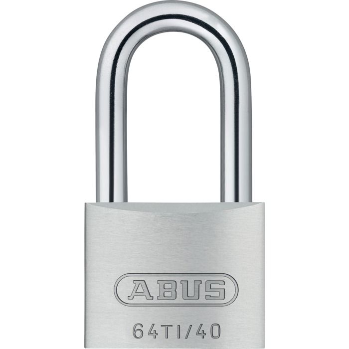Cadenas - abus - 64ti/40 - aluminio titalium - asa de acero cementado - 40x