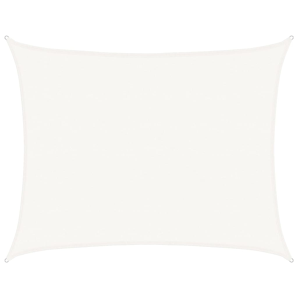 vidaXL toldo de vela blanco hdpe 160 g/m² 6x8 m