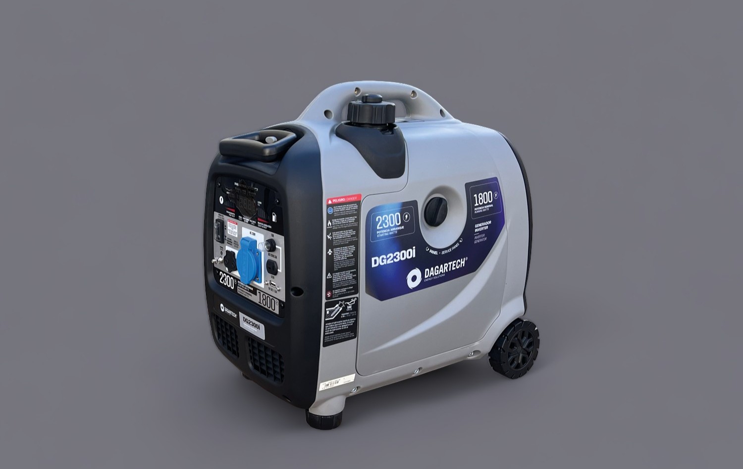 Generador inverter dg2300i a gasolina 2,3 kw