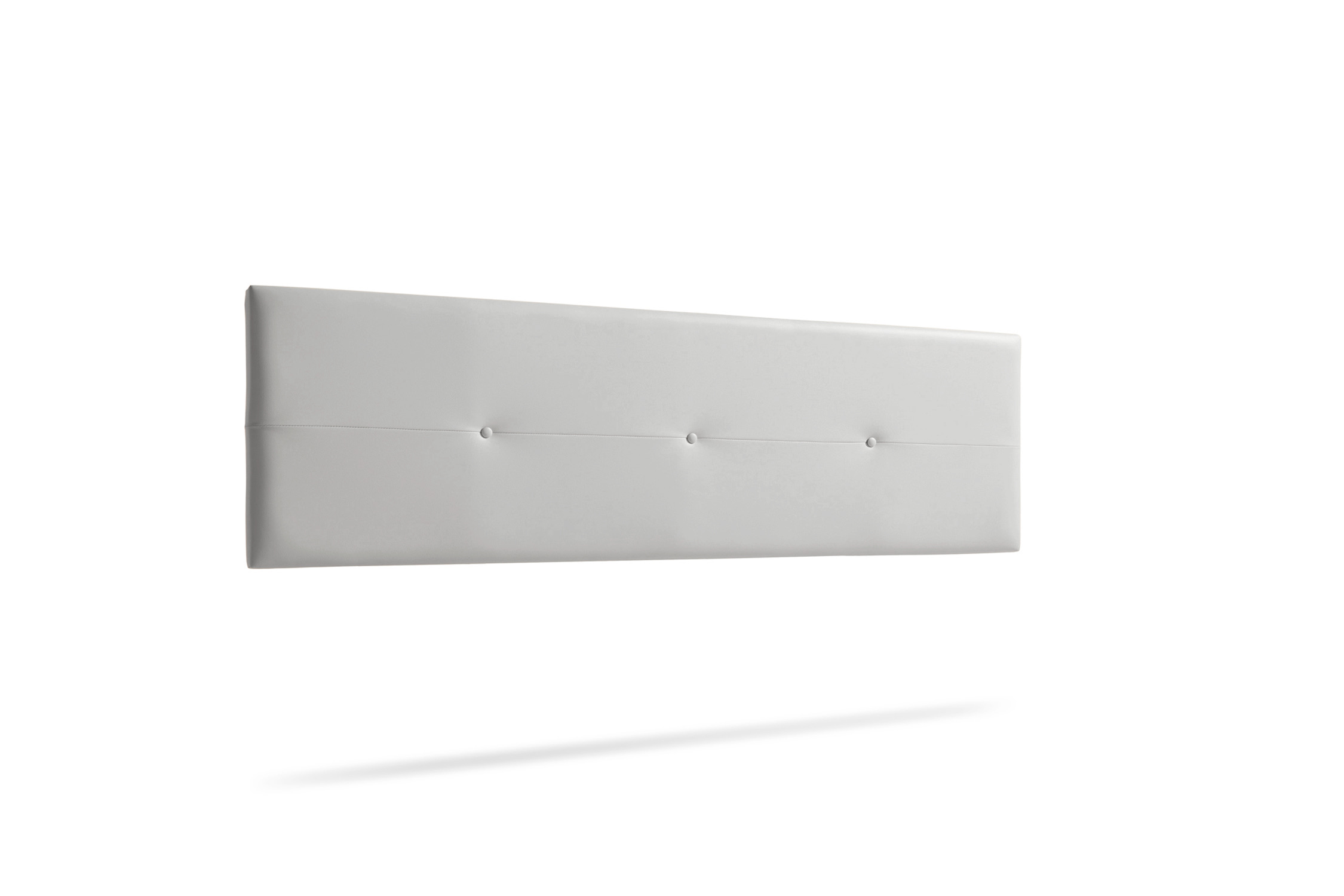 Cabecero tapizado napoli polipiel 220x50x5 cm - moonia