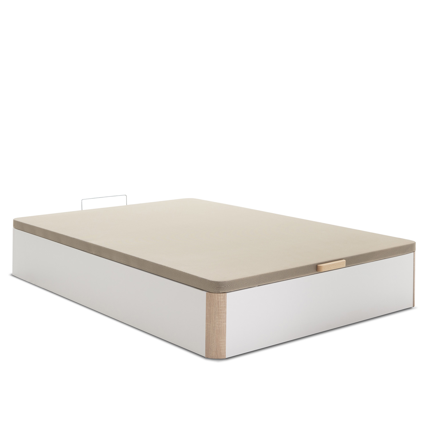 Canapé abatible petra 150x190 cm blanco/cambrian