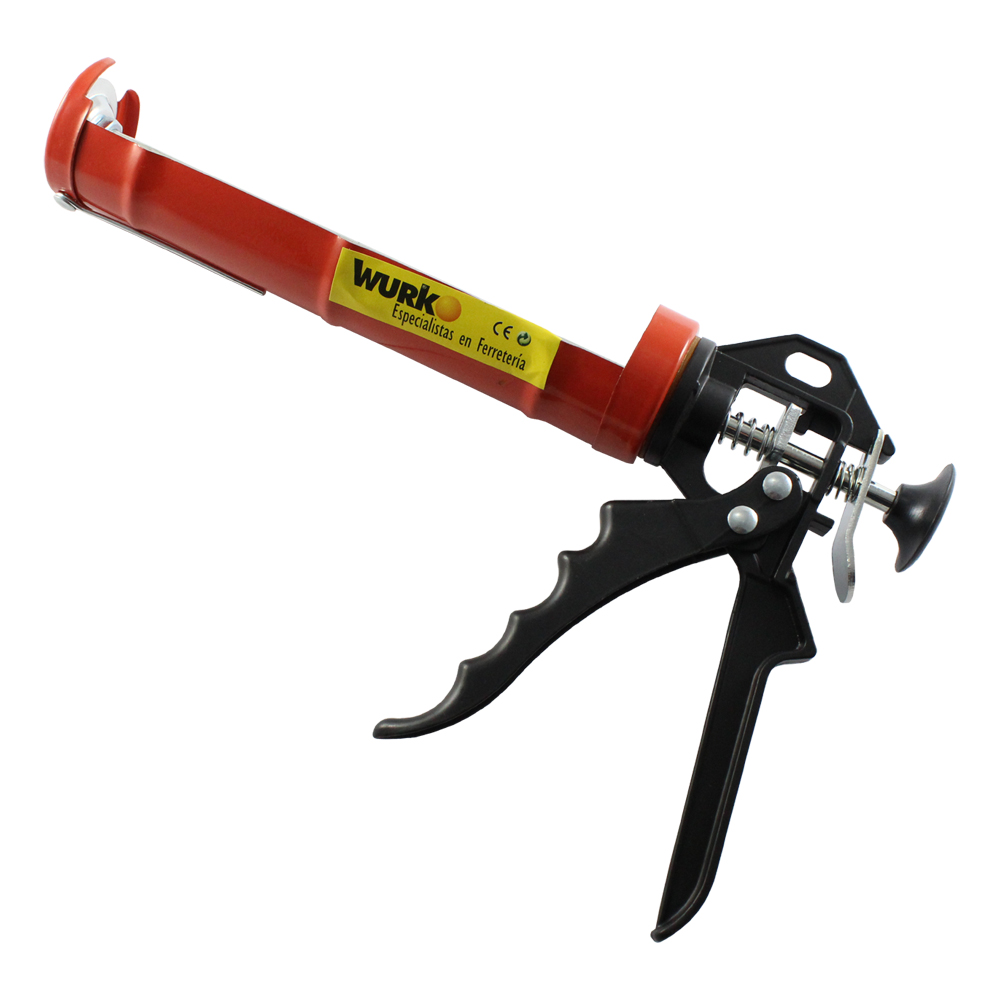 Pistola silicona c/muelle tqx003 profesional wurko