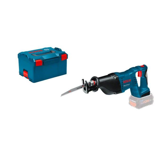 Sierra sable profesional 18v gsa 18v-li (sin batería ni cargador) + caja l-