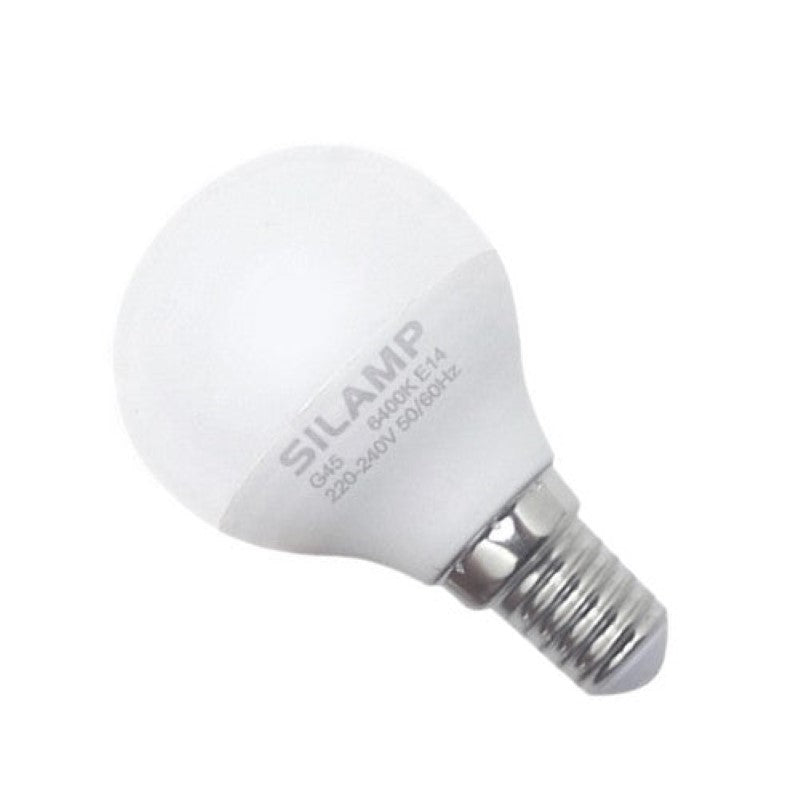 Bombilla LED e14 8w 220v g45 300° - blanco neutro 4000k - 5500k -