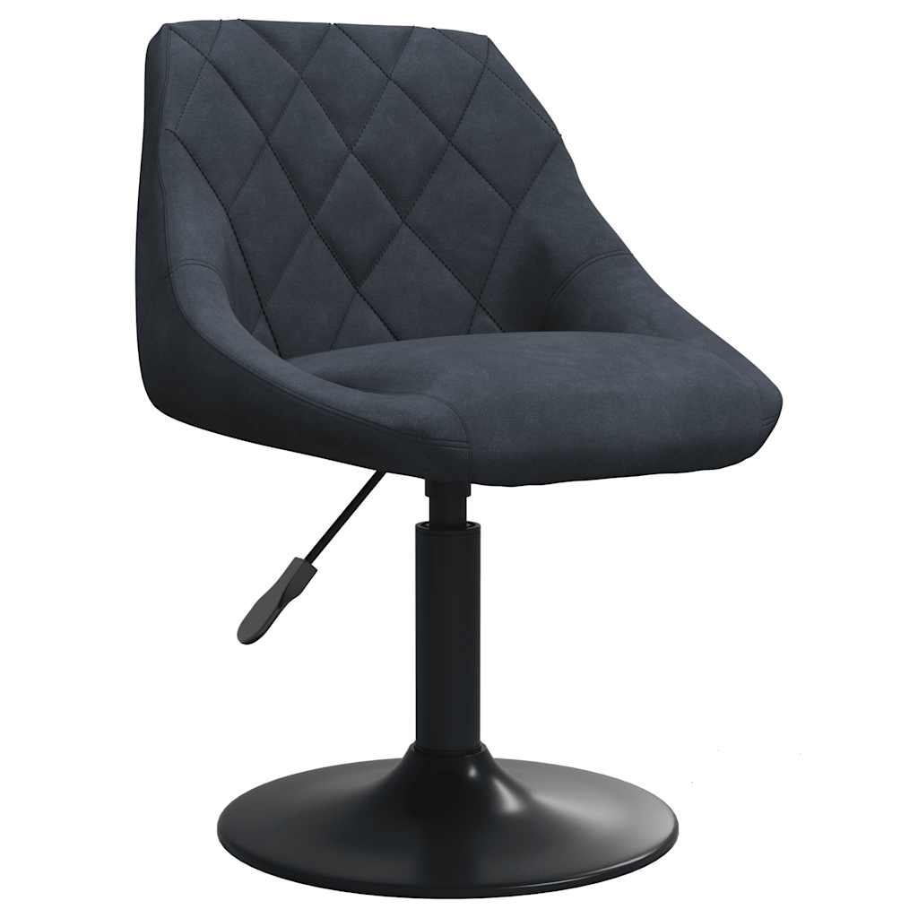 vidaXL taburete de cocina de terciopelo gris oscuro