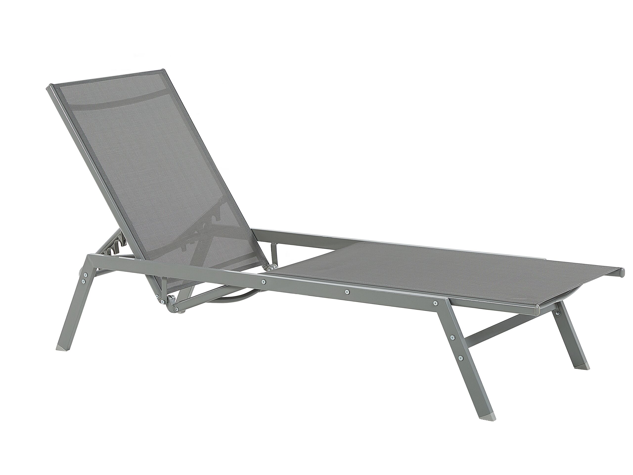 Tumbona vernazza metal gris