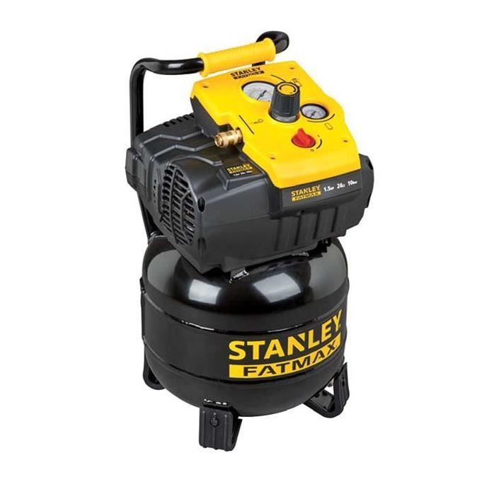 Compresor - stanley - ftab200/10/24v - 24l - 1.5hp - 180 l/min - 10 bar