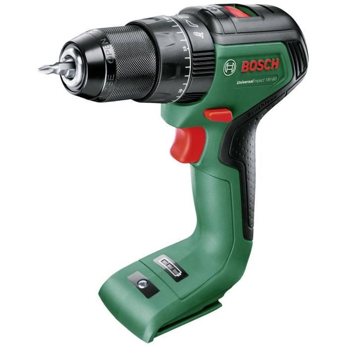 Taladro destornillador Bosch universalimpact 18v60 (sin batería sin cargado