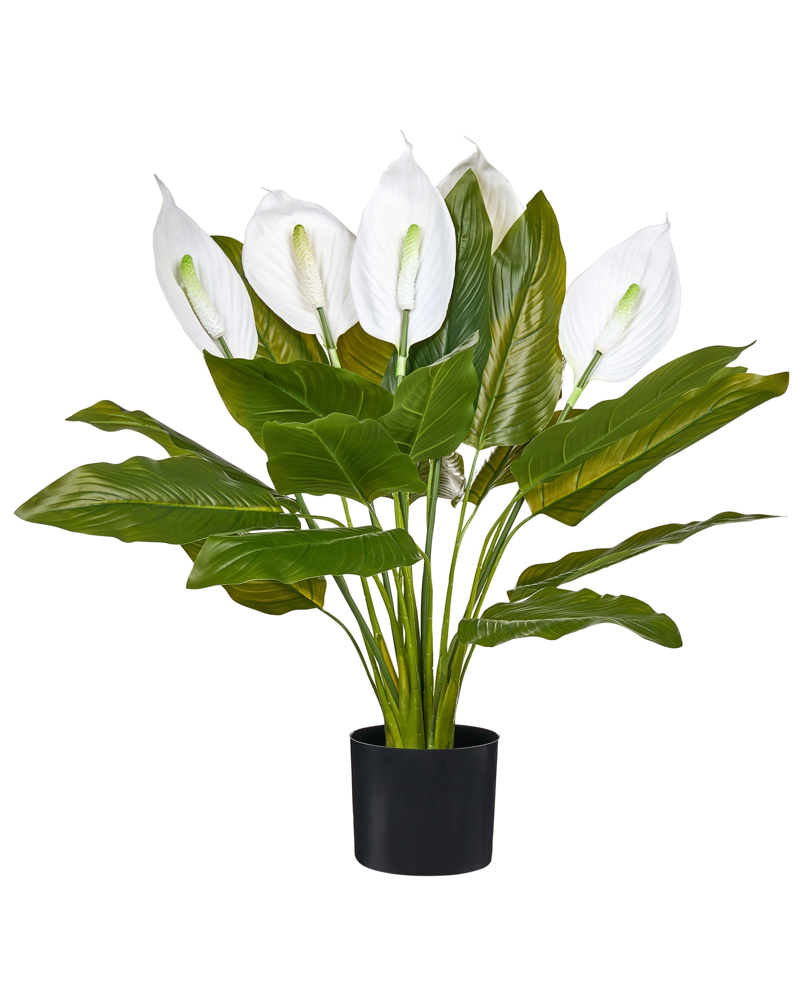 Planta artificial spathphyllum 70 cm verde