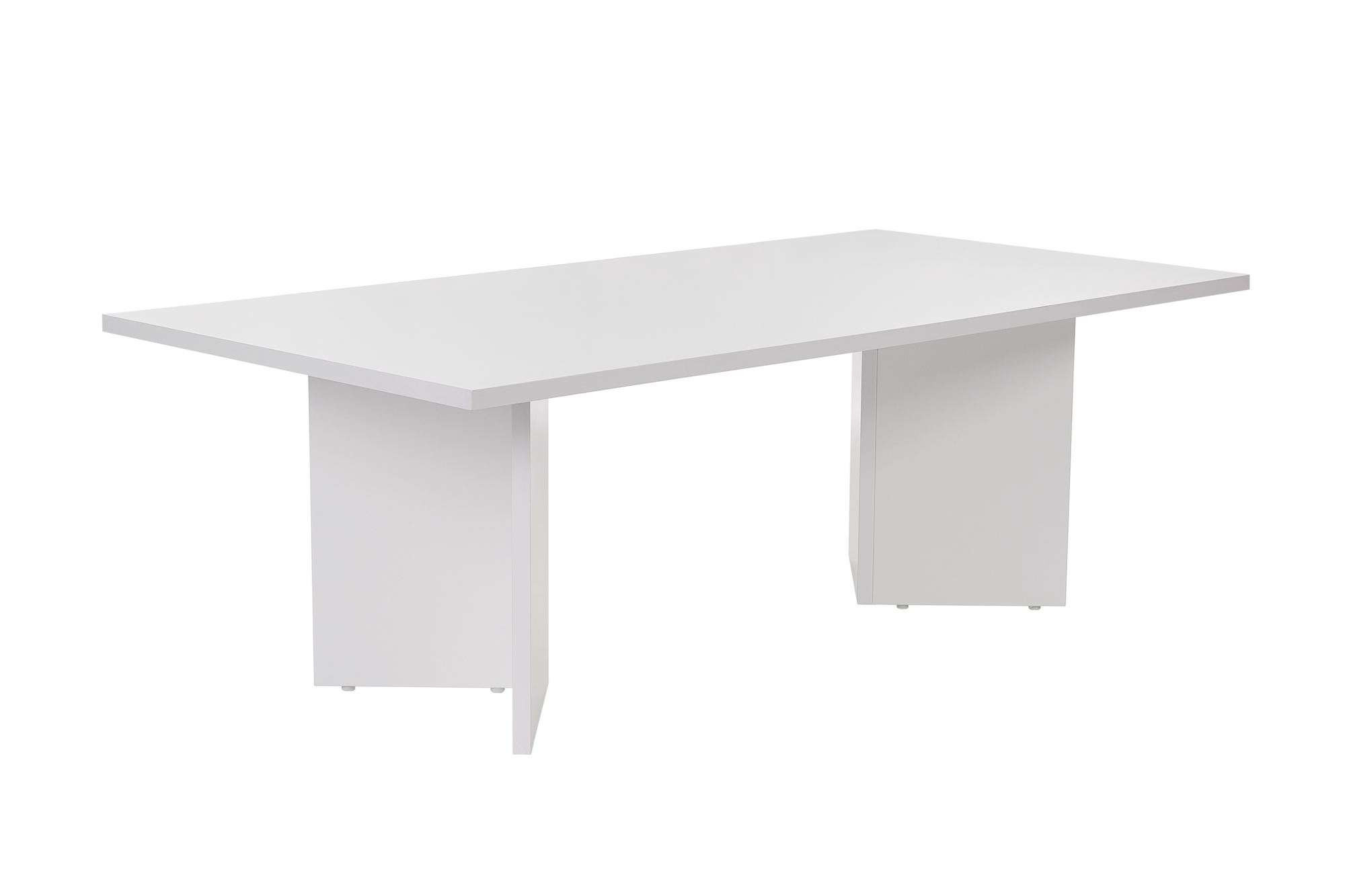 Mesa de centro de madera <<sabin>> 119 x 60 x 40 cm - blanca