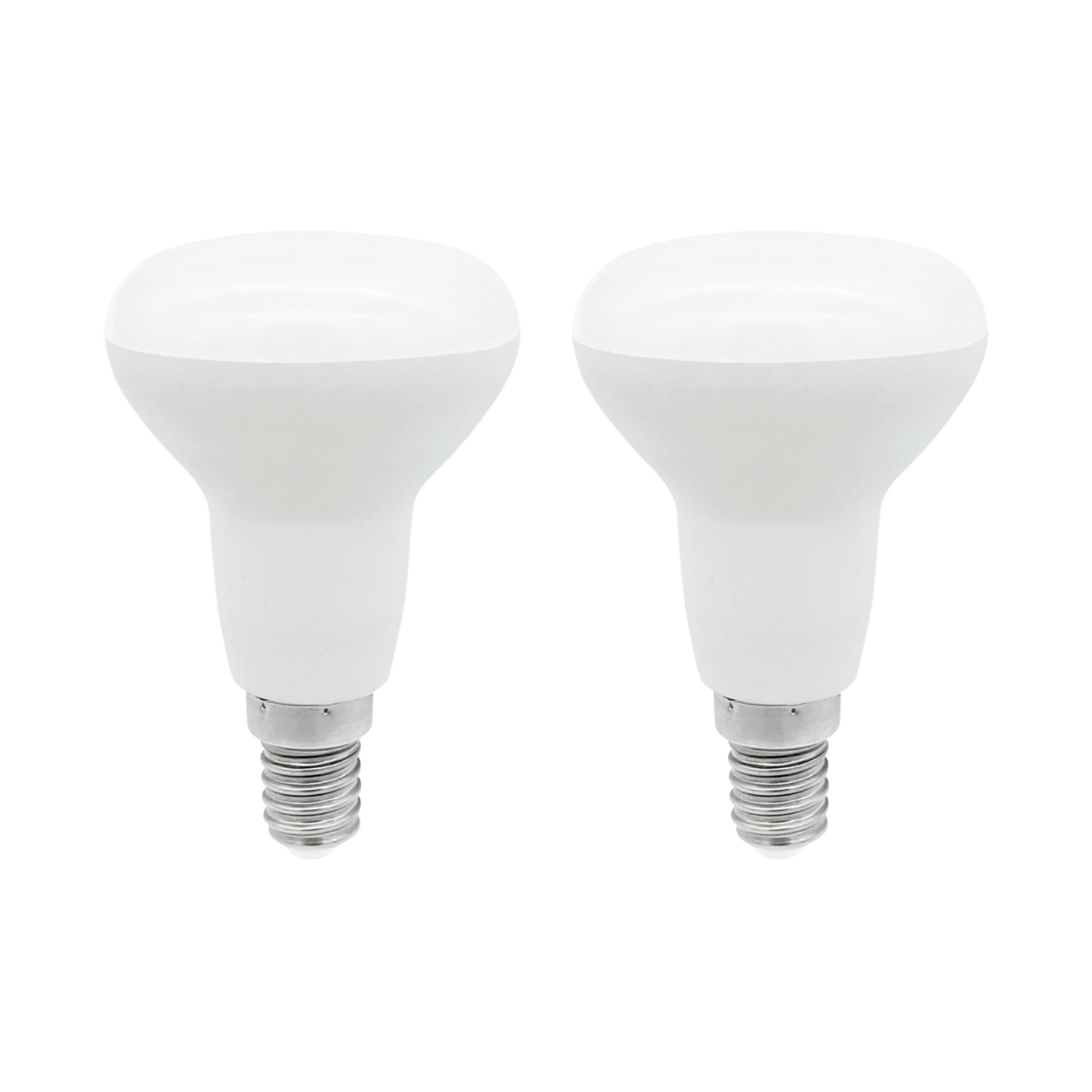 Pack 2 bombillas LED reflectora e14 5w equi.40w 470lm 25000h