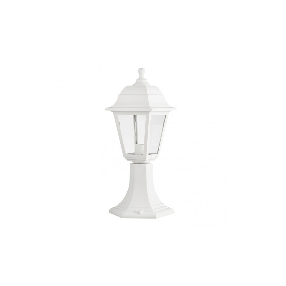 Poteau exterior albahaca - albahaca - blanco - clásico - ip44