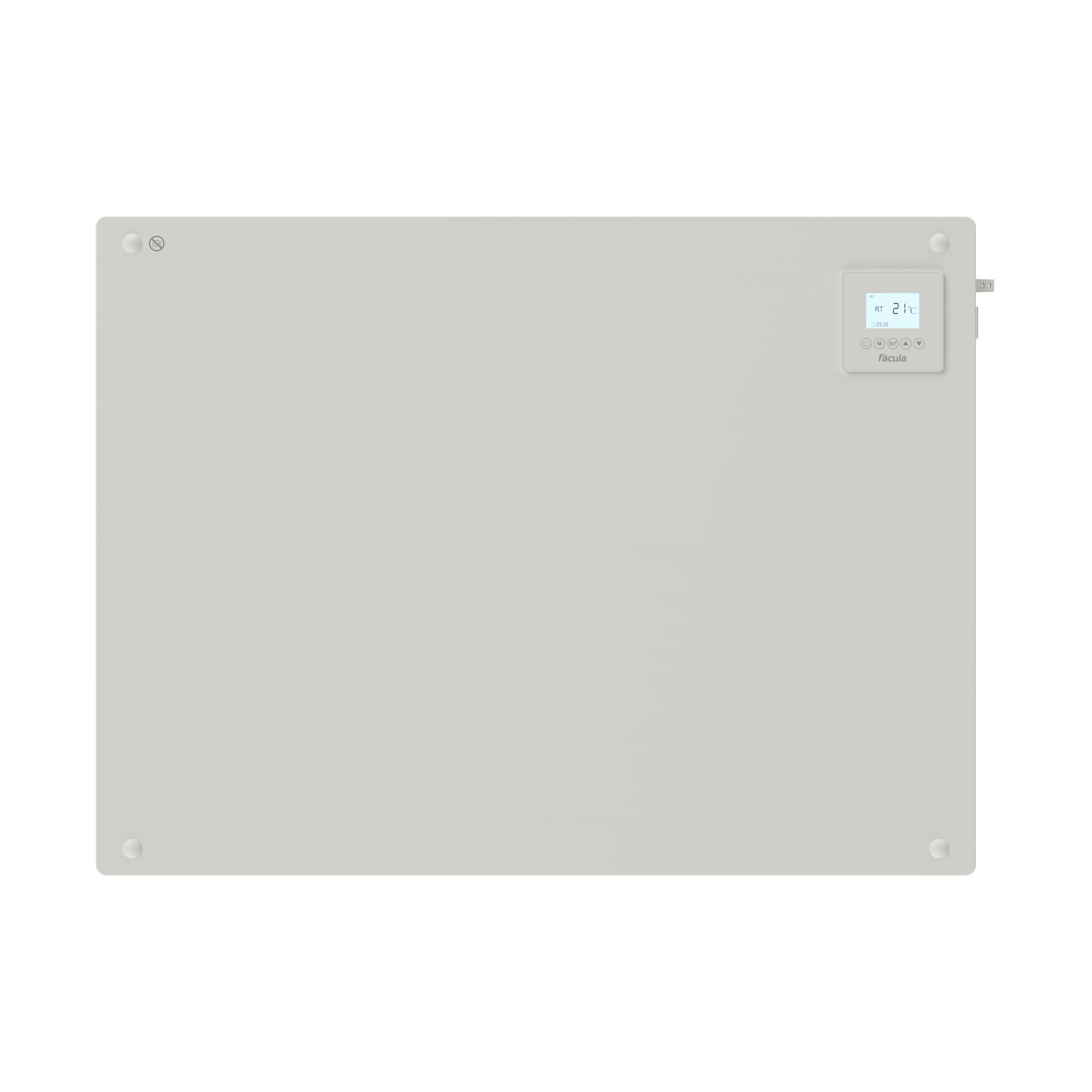 Panel cerámico programable 550 w