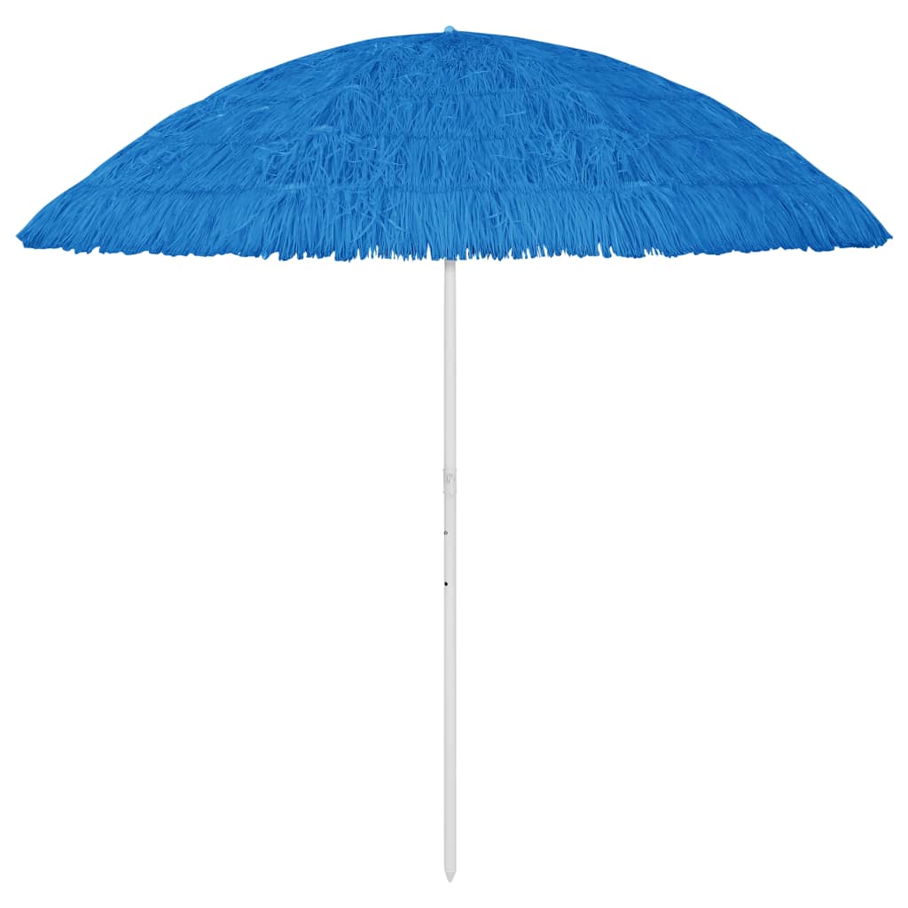 vidaXL sombrilla de playa hawaii azul 300 cm