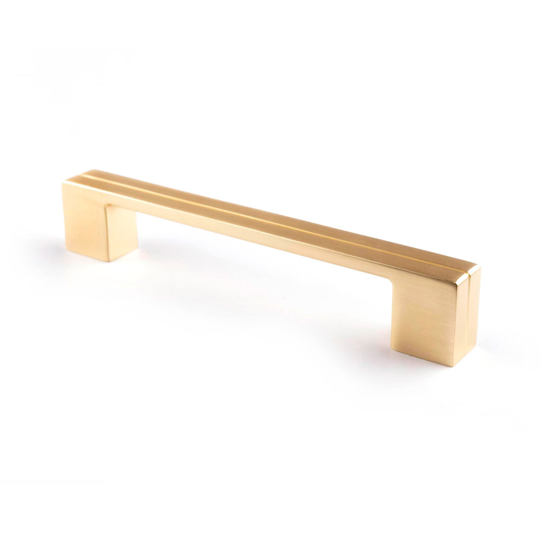 Tirador para mueble rei 512 | 154x17x27 mm | oro mate | zamak