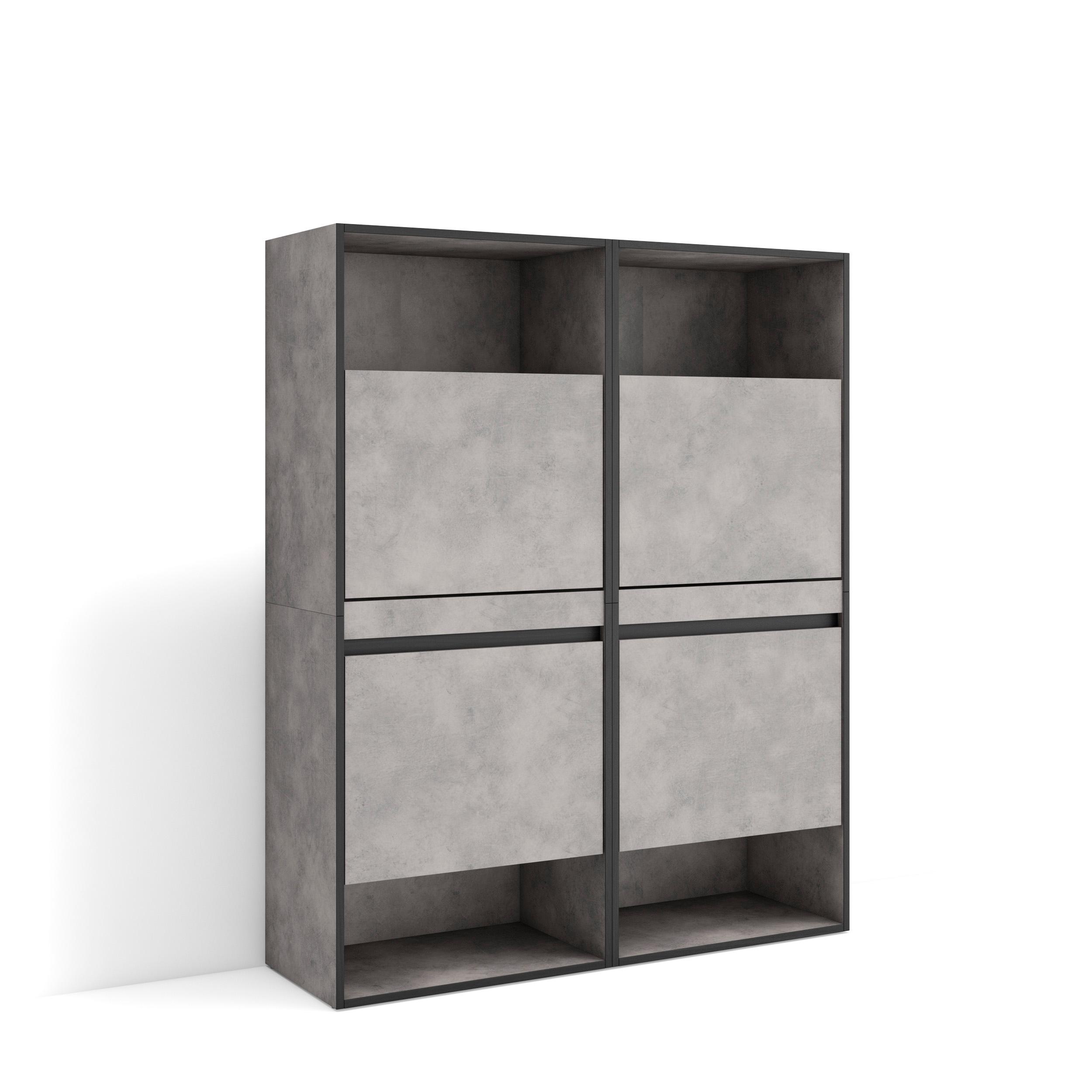 Zapatero, 120x145x35cm, cemento