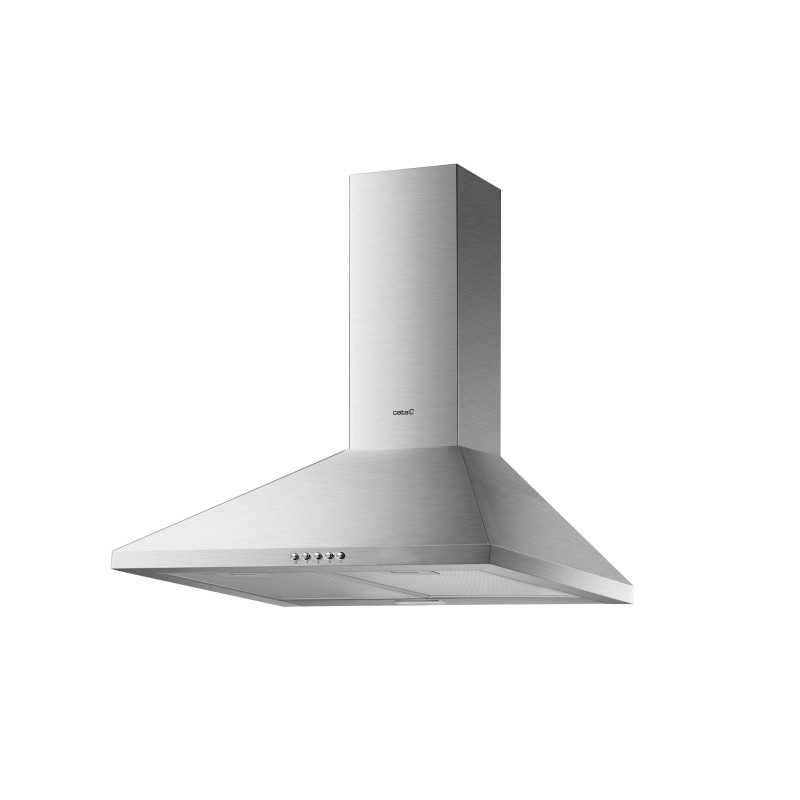 Campana cata omega 7500 x piramidal 595 m³/h 3 niveles de extracción
