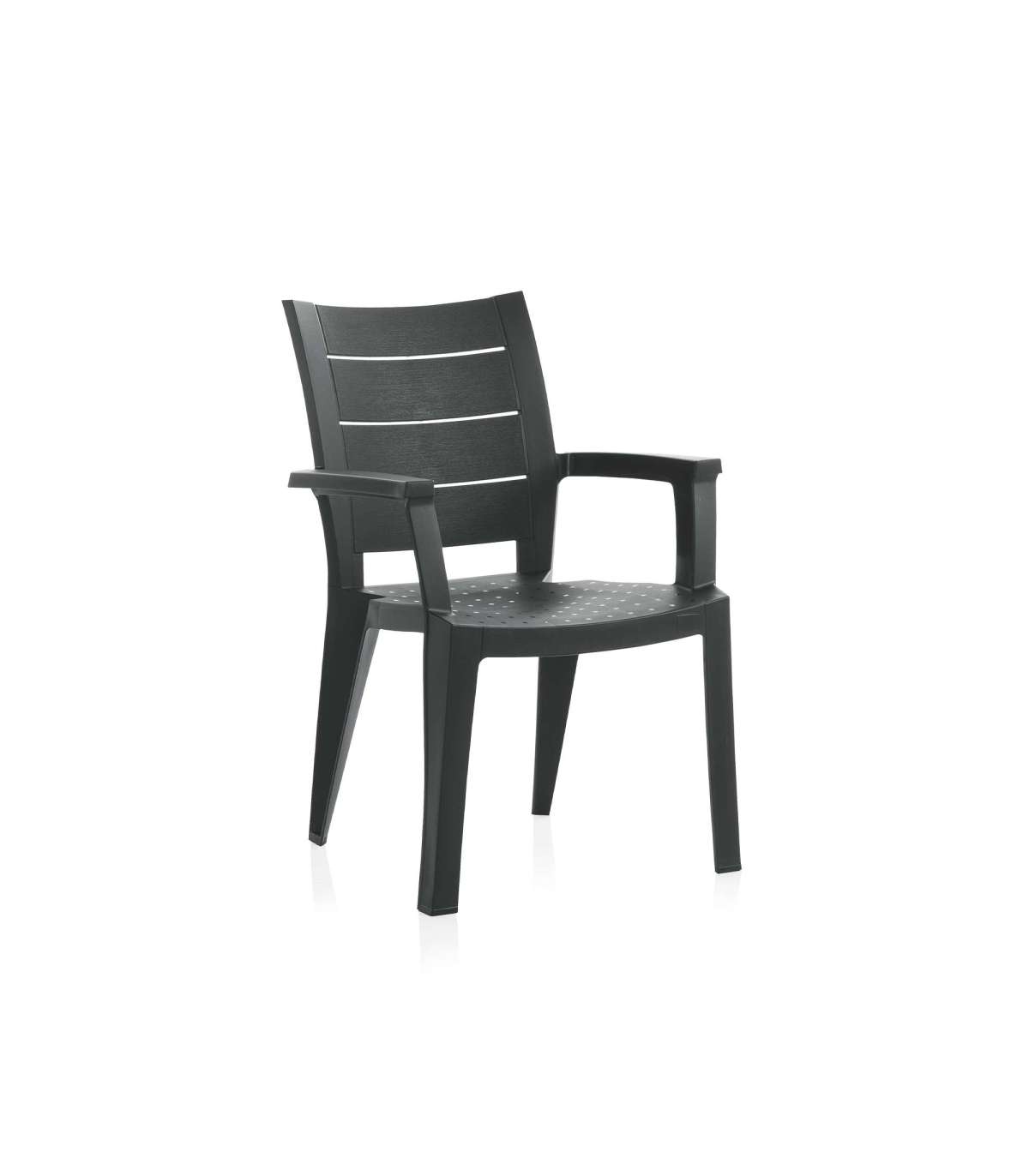 Sillón para terraza y jardín roma resistente y cómodo