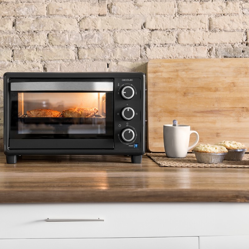 Cecotec horno de sobremesa horno de sobremesa bake&toast 2300 black