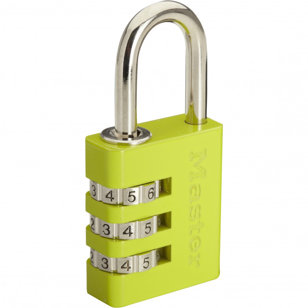 Candado de combinación de aluminio master lock, l.30 mm