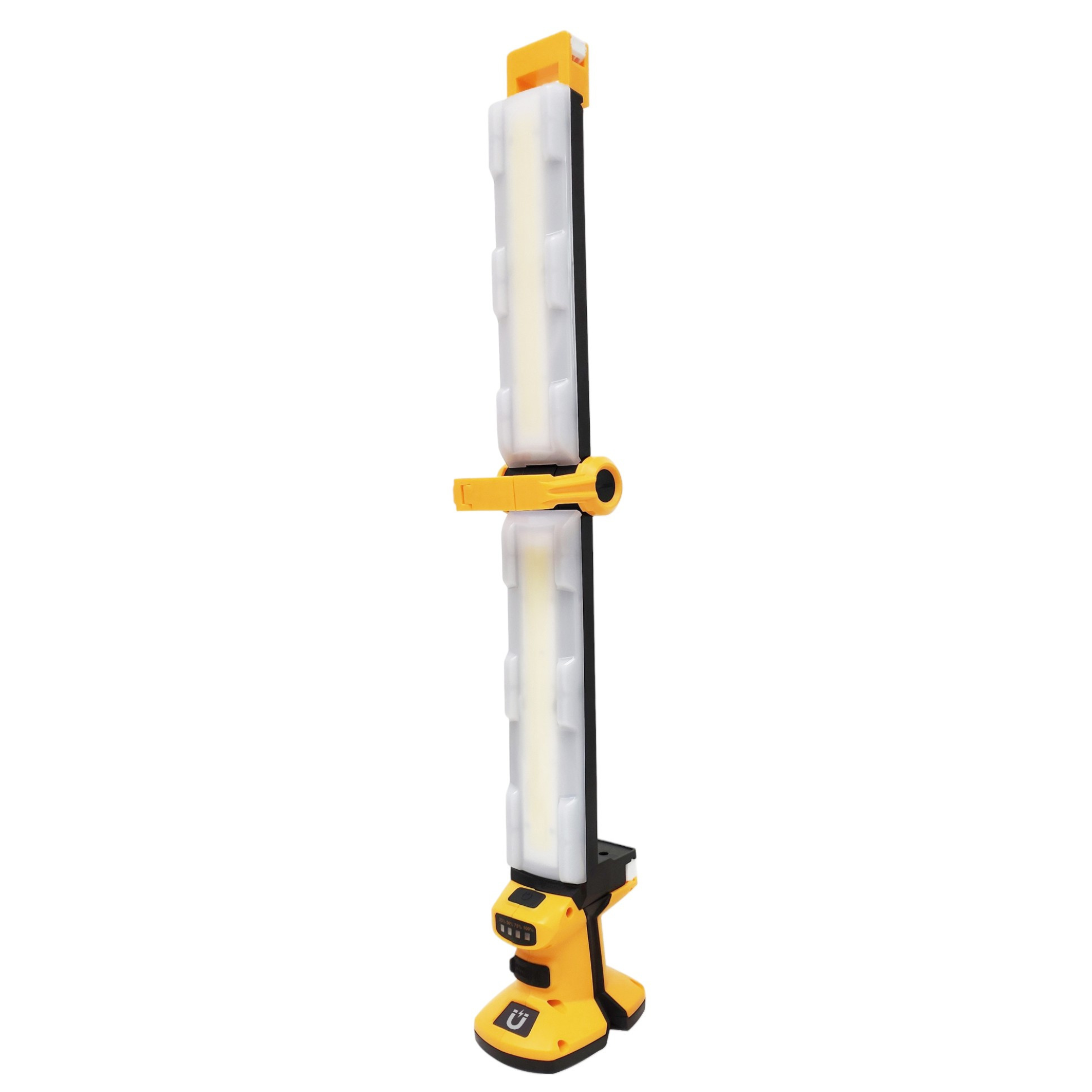 Linterna de trabajo LED cob 20w plegable multifuncional recargable
