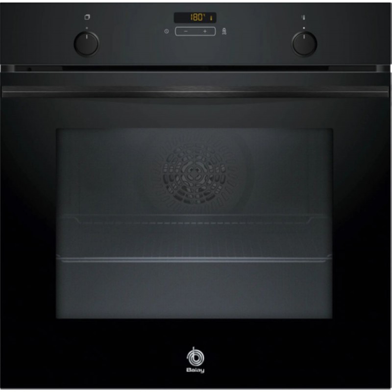 Horno balay 3ha5749n3 cristal negro pirólisis vapor