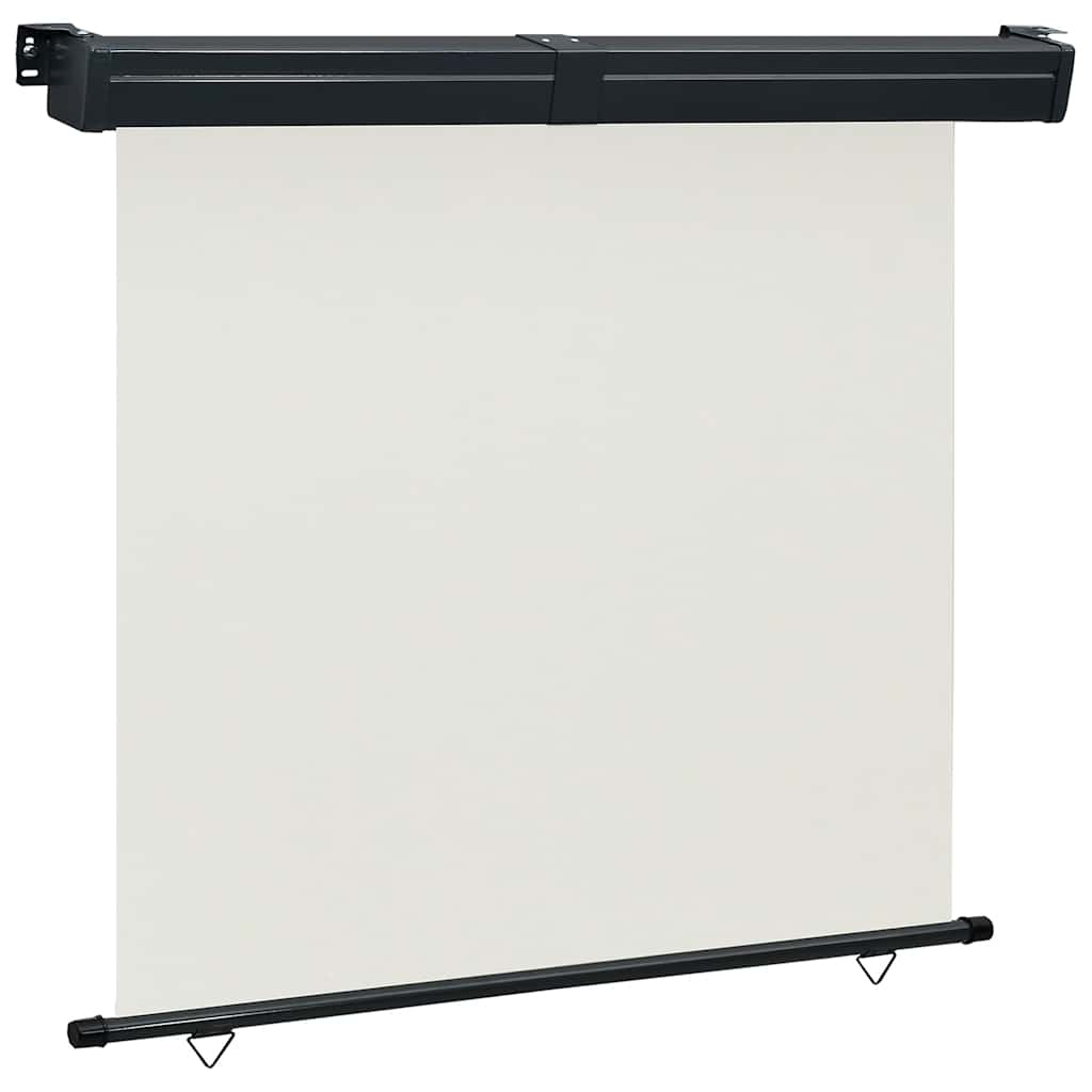 vidaXL toldo lateral de balcón color crema 175x250 cm
