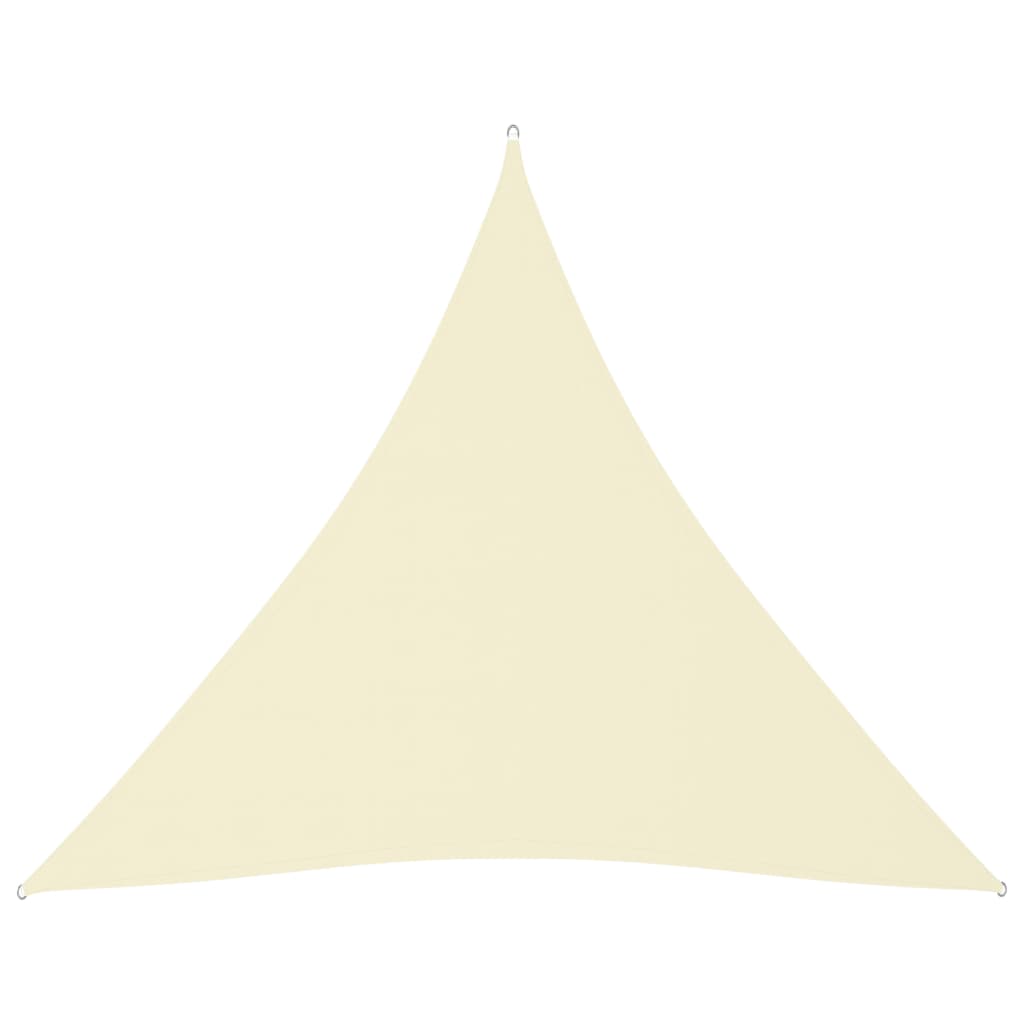 Vela de sombra/sombrilla sombrilla triangular de tela oxford 3