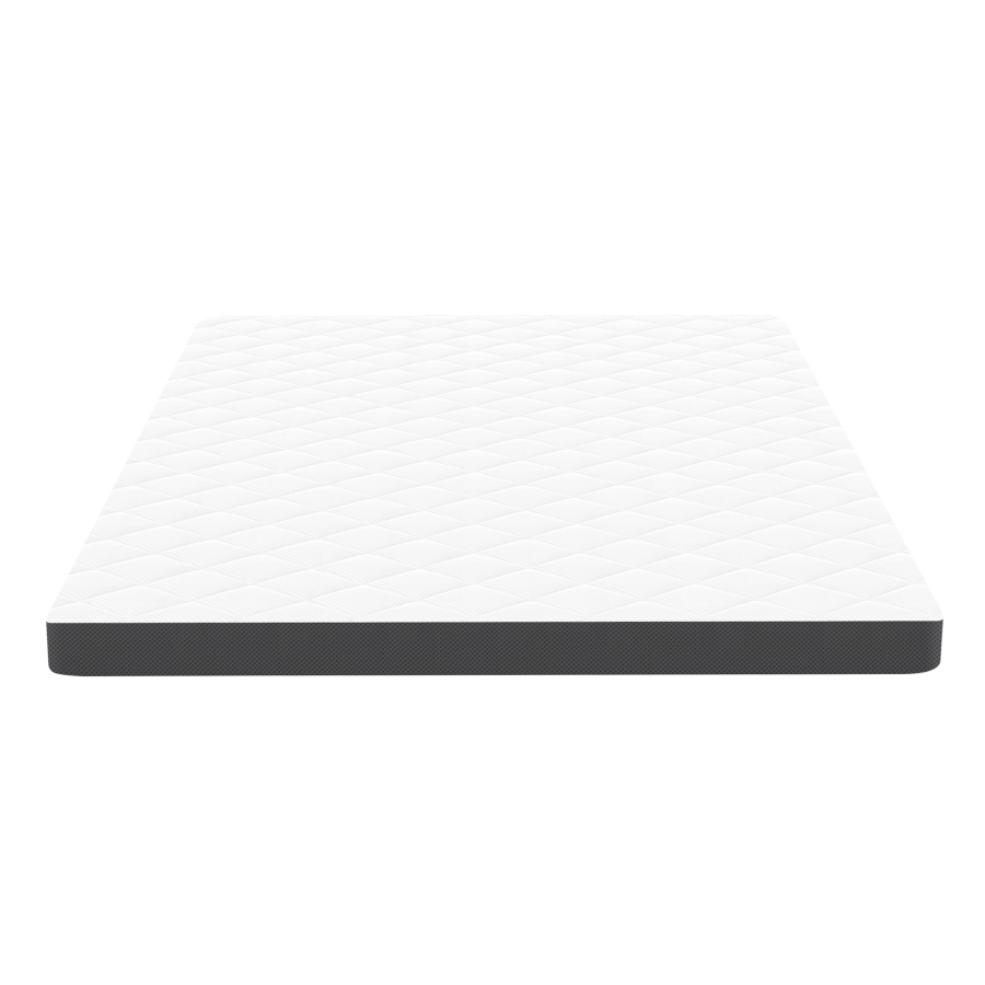 Colchón espuma 140x200cm h3 7 zonas soporte ergonómico blanco